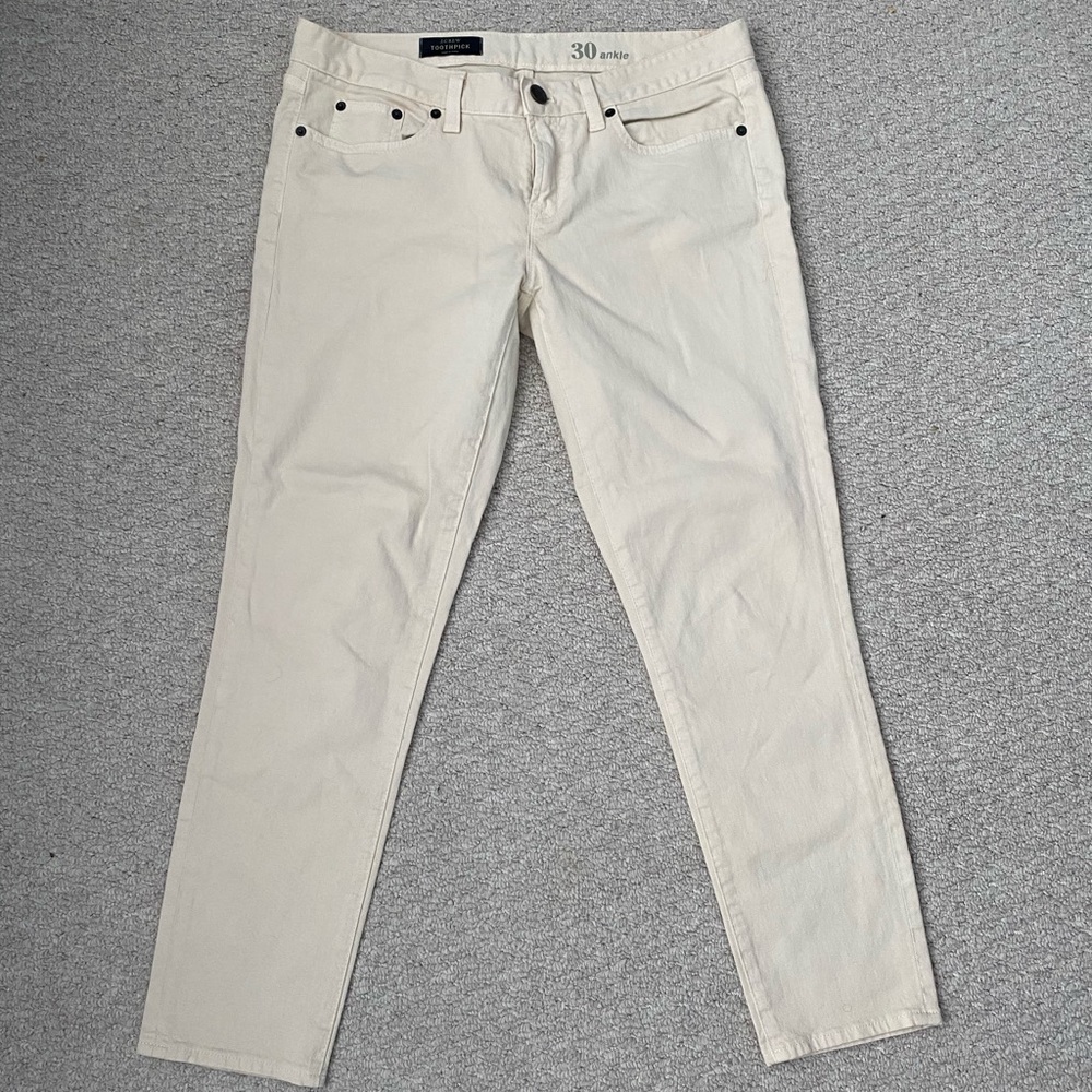 Jcrew Toothpick Jeans